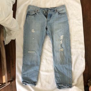 high waisted levi jeans